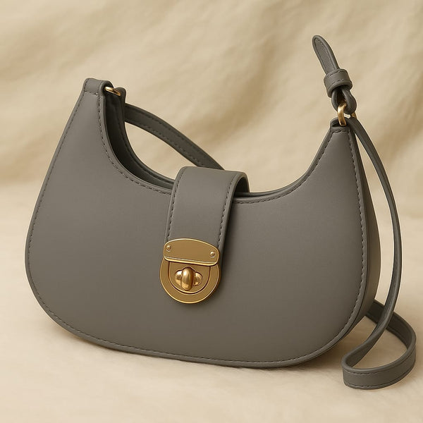 Gray Arc-Moon Premium Bag