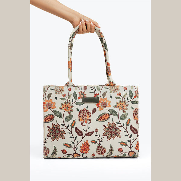 Printed Canvas  Bag C-113