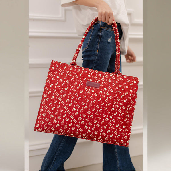 Printed Canvas  Bag C-107