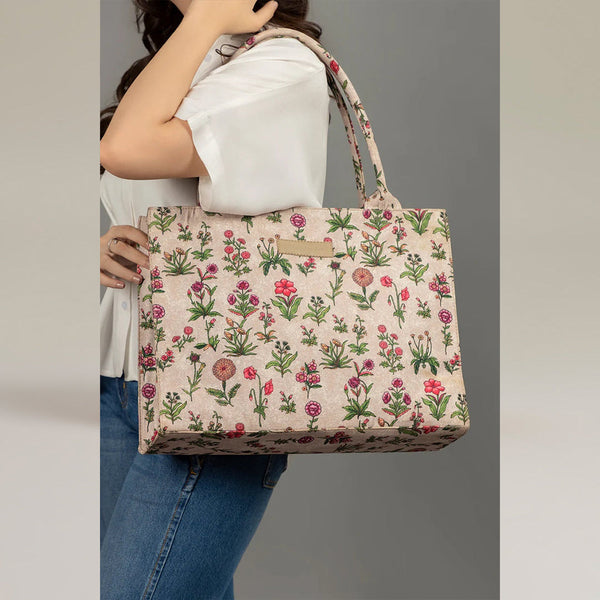 Printed Canvas  Bag C-101
