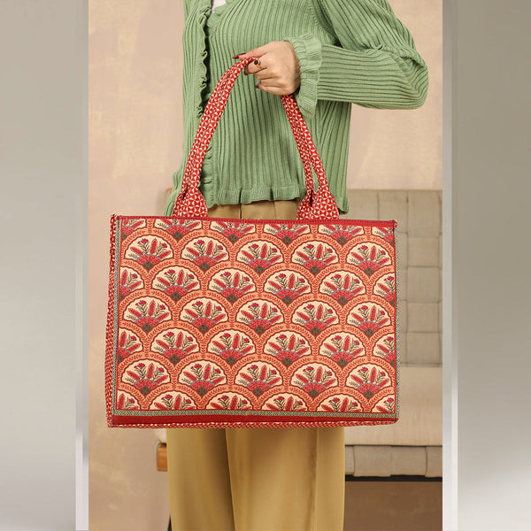 Printed Canvas  Bag C-109
