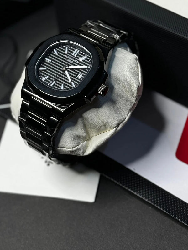 Black Patek Philippe John Wick Style