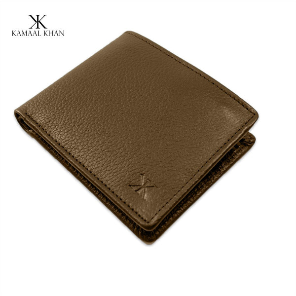 Genuine Leather Men's Bi Fold Purse Wallet For Men Wallet Clasp Sleek Design Basic Wallet For Man