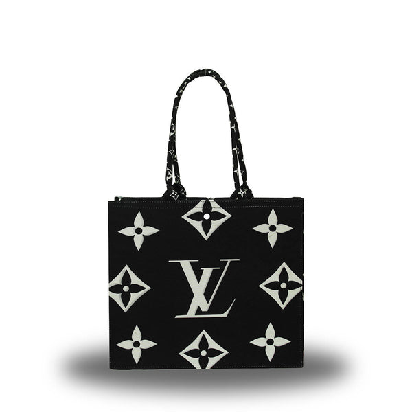 CANVAS PRINTED SHOULDER BAG LARGE CAPACITY